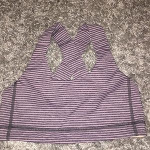EUC Lululemon Crossback Sports Bra, Size 6
